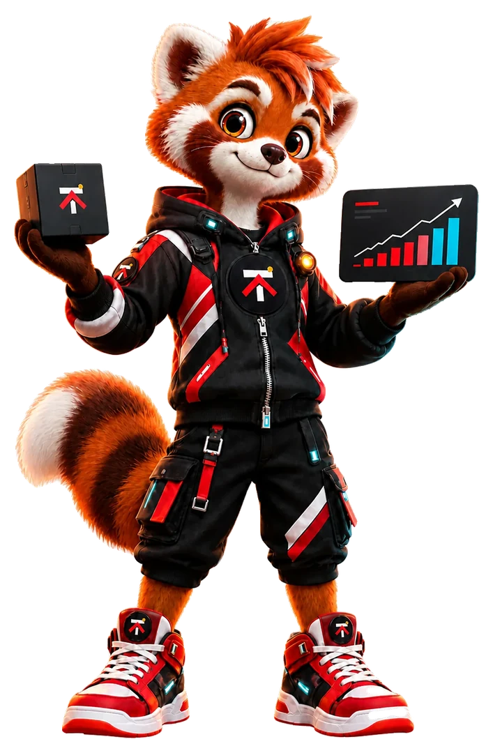 TMX seller mascot